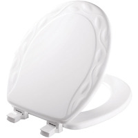 TOILET SEAT RND IVY WH (Pack of 1)