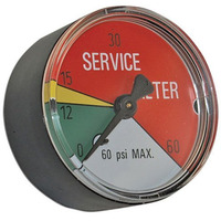 PRESSURE GAUGE 0-15 PSI (Pack of 1)