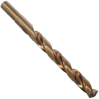 27/32" Reduced Shank Cobalt Drill Bit, 1/2" Shank, Qualtech, DWDCO27/32