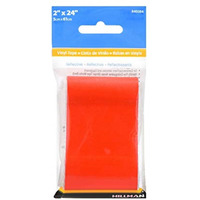 5028403 REFLECTIVE TAPE RED 24"" Hillman 2 in. W X 24 in. L Red Reflective Safety Tape (Pack of 5)