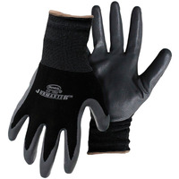 GLOVES PALM BLK/GRY XL (Pack of 12)