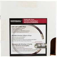 HYDRAULIC HOSE 3/8"X24" (Pack of 1)