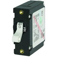 CIRCUIT BREAKER AA1TOGGLE 50A WHT