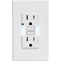 GFI ST LIT RECPT TR WHT (Pack of 1)