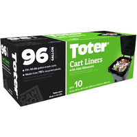 CART LINER 96GAL 10CT (Pack of 1)