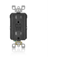 GFCI OUTLET TR 15A BLK (Pack of 1)