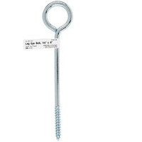 BOLT EYE LAG 3/8""X8"" (Pack of 10)