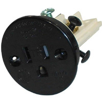 Self Contained Receptacle-Blac