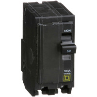 BR SQ D QO 2P 50A 1-1/2"" (Pack of 1)