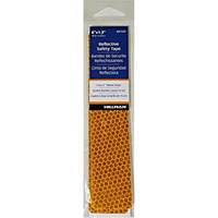 5028120 REFLECTIVE TAPE YLW 6"" Hillman 1 in. W X 6 in. L Yellow Reflective Safety Tape (Pack of 6)