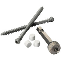 TRMSCRWS & PLG KIT 2" (Pack of 1)