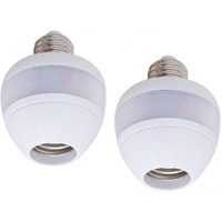 2-Pack Smart Socket INVISIBLE MOTION ACTIVATED RETROFIT SMART BULB SOCKETS SERIES