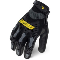 IMPACT GLOVES BLK/GRY L (Pack of 1)