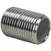 NIPPLE 1"X CLOSE SS (Pack of 1)