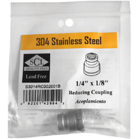 REDC COUPLING 1/4X1/8"SS (Pack of 1)