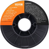 VEVOR Flux Core MIG Welding Wire E71T-GS 0.03" 10LBS Gasless Mild Steel MIG Wire