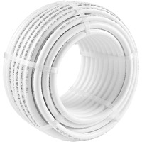 VEVOR PEX-AL-PEX Tube, 82ft, 5/8'' Diameter Aluminum-Plastic Composite Pipe Oxygen Barrier Radiant Floor PEX Pipe, 0.08'' Thickness Radiant Heat Floor Plumbing 25M Inner Aluminum Layer PEX Tubing Pipe