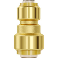 VEVOR Pipe Fittings 1/2"-3/4" 12PC Brass Straight-Through Push-Fit for Air