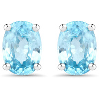 Blue Zircon Oval/7x5mm - 2/2.40 ctw