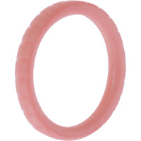 Silicone Wedding Stackble Lines Single Ring - Rose-Gold-New by ROQ for Women - 4 mm Ring