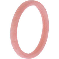 Silicone Wedding Stackble Lines Single Ring - Rose-Gold-New by ROQ for Women - 7 mm Ring