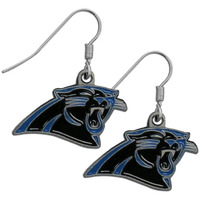 Carolina Panthers Dangle Earrings - Special Order