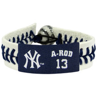 New York Yankees Bracelet Genuine Baseball Alex Rodriguez CO