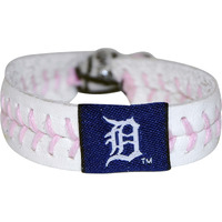 Detroit Tigers Bracelet Baseball Pink CO