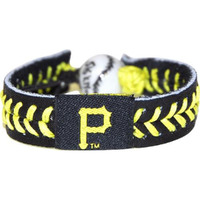 Pittsburgh Pirates Bracelet Team Color Baseball CO