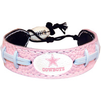 Dallas Cowboys Bracelet Pink Football CO