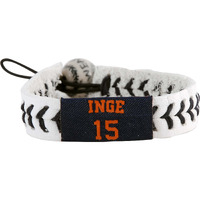 Detroit Tigers Bracelet Genuine Baseball Brandon Inge CO