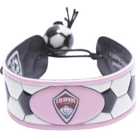 Colorado Rapids Bracelet Soccer Pink CO