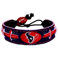 Houston Texans Bracelet Team Color Football CO