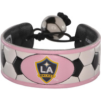 Los Angeles Galaxy Bracelet Soccer Pink CO