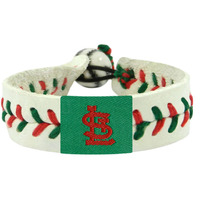 St. Louis Cardinals Bracelet Baseball Holiday Design CO