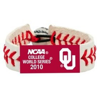 Oklahoma Sooners Bracelet Classic Baseball 2010 College World Series CO