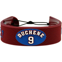 Colorado Avalanche Bracelet Team Color Jersey Matt Duchene Design CO