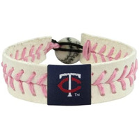 Minnesota Twins Bracelet Baseball Pink Alternate CO