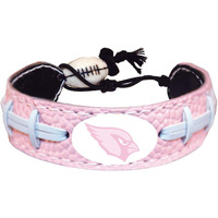 Arizona Cardinals Bracelet Pink Football CO
