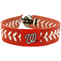 Washington Nationals Bracelet Team Color Baseball CO