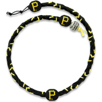 Pittsburgh Pirates Necklace Frozen Rope Team Color Baseball CO