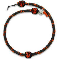 San Francisco Giants Necklace Team Color Frozen Rope Baseball CO