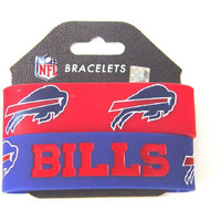 Buffalo Bills Bracelets 2 Pack Wide