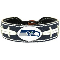 Seattle Seahawks Bracelet Team Color Football Navy CO