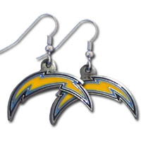 San Diego Chargers Earrings Dangle Style