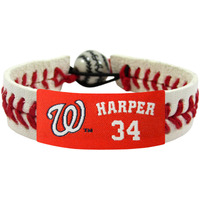 Washington Nationals Bracelet Classic Baseball Bryce Harper CO