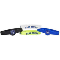 Duke Blue Devils Bracelets - 4 Pack Silicone - Special Order