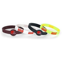 Cleveland Browns Bracelets - 4 Pack Silicone - Special Order