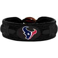 Houston Texans Bracelet Team Color Tonal Black Football CO
