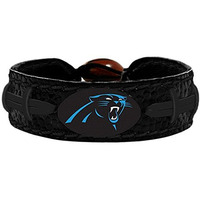 Carolina Panthers Bracelet Team Color Tonal Black Football CO